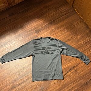 Gray Long Sleeve Women's Shirt